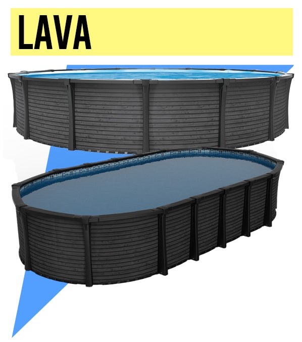 Lava swimming pool